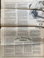 1970s Space City Houston Texas Underground Newspaper, Black Panther Party, Vintage Antique Collectibles, Hippie Grunge Art Gifts,