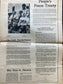 1970s Space City Houston Texas Underground Newspaper, Black Panther Party, Vintage Antique Collectibles, Hippie Grunge Art Gifts,