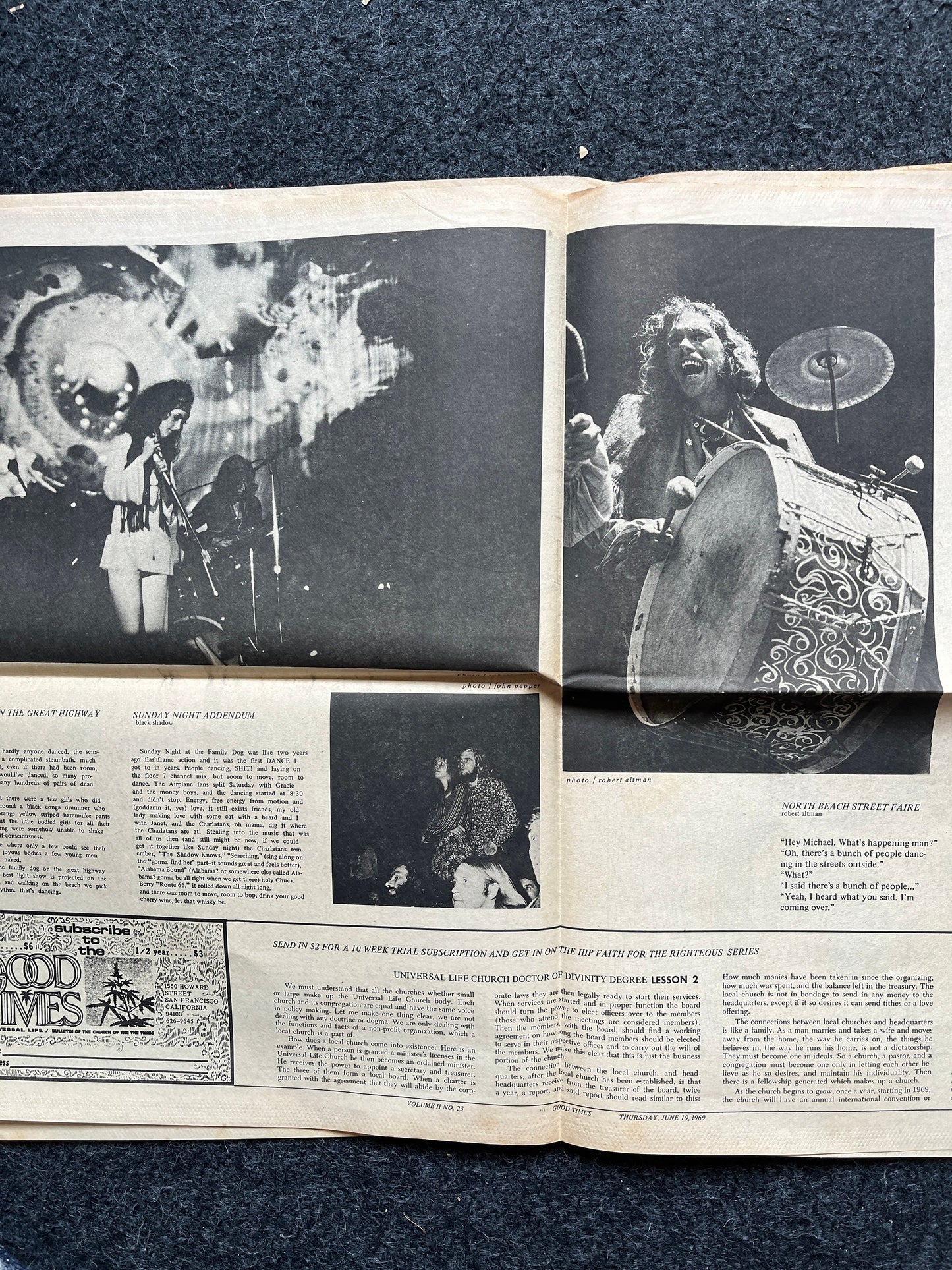 1970s Tim Leary Psychedelic High Times Underground Newspaper, Black Panther Party, Vintage Antique Collectibles, Hippie Grunge Art Gifts