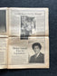 1970s Space City Houston Texas Underground Newspaper, Black Panther Party, Vintage Antique Collectibles, Hippie Grunge Art Gifts,