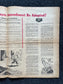 1970s Children Cold War Newspaper, Vintage Antique Collectibles, Biology Evolution Giftts, Educational Item, Gifts for Teacher, Gift for Kid