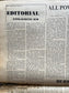 1970s Berkeley Bark CounterCulture, Black Panther Party, Underground Newspaper, Vintage Newspaper, San Francisco California, Black Gifts