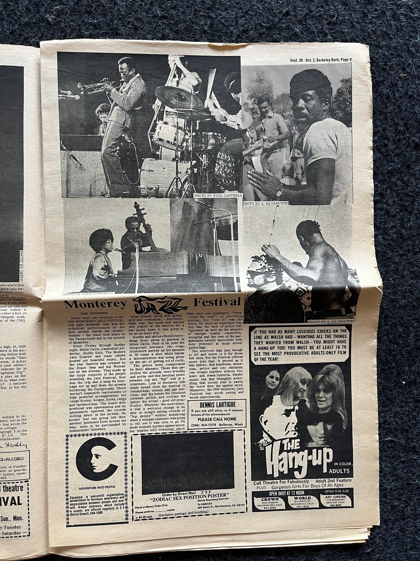 1970s Berkeley Bark CounterCulture, Black Panther Party, Underground Newspaper, Vintage Newspaper, San Francisco California, Black Gifts