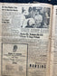 1962 Freedom Rights Civil Rights Newspaper , Vintage Antique Collectibles, Original Childrens Educational Item, Gifts for Teachers