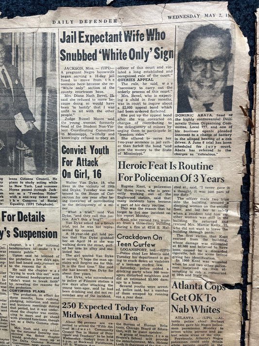 1962 Freedom Rights Civil Rights Newspaper , Vintage Antique Collectibles, Original Childrens Educational Item, Gifts for Teachers