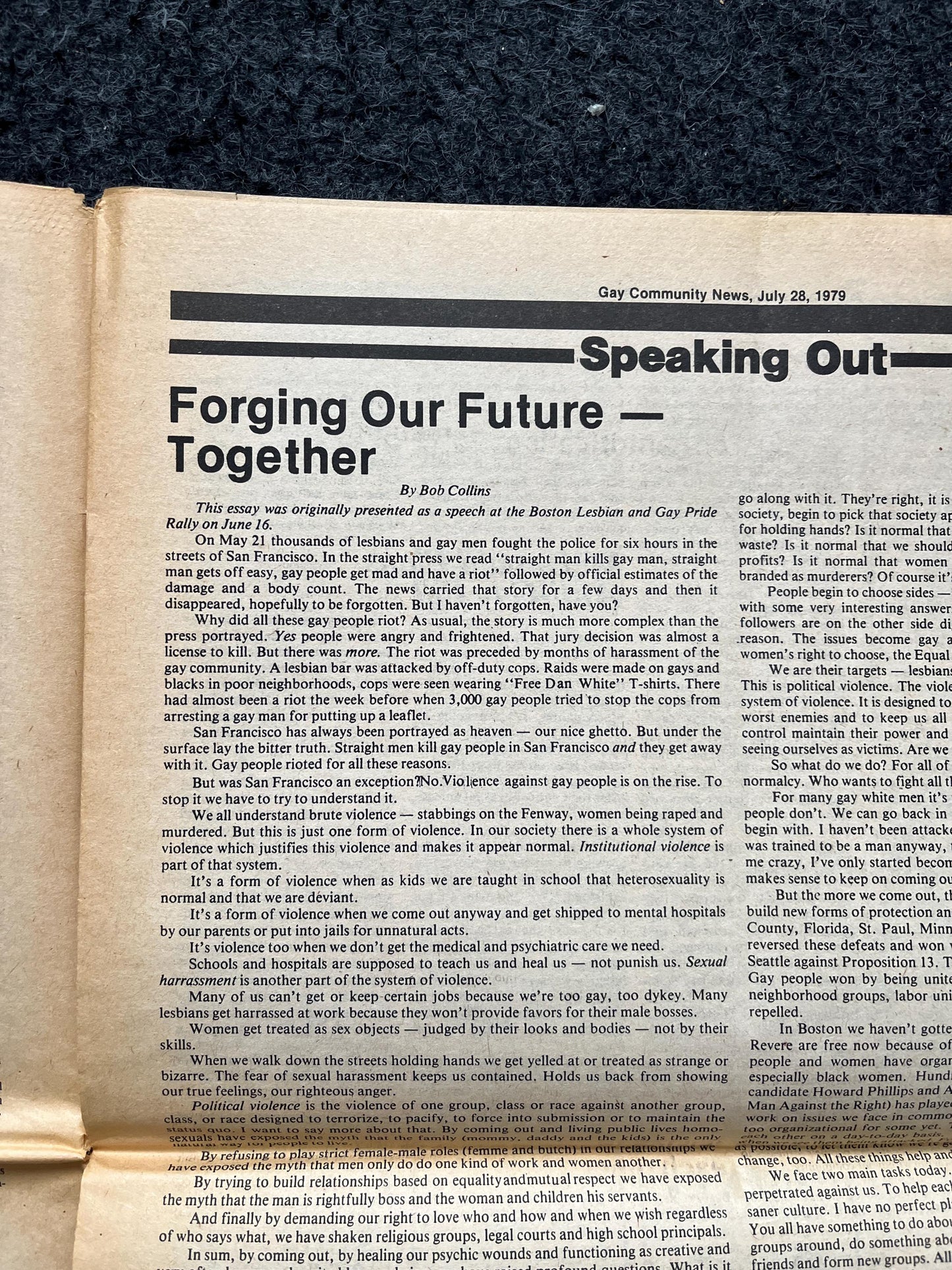 Vintage 1980s LGBT Canada Lesbian Newspaper, LGBTQIA Memorabilia, Queer Gifts Artworks, Lesbian gift, Trans Acceptance, Gay Books Magazines,