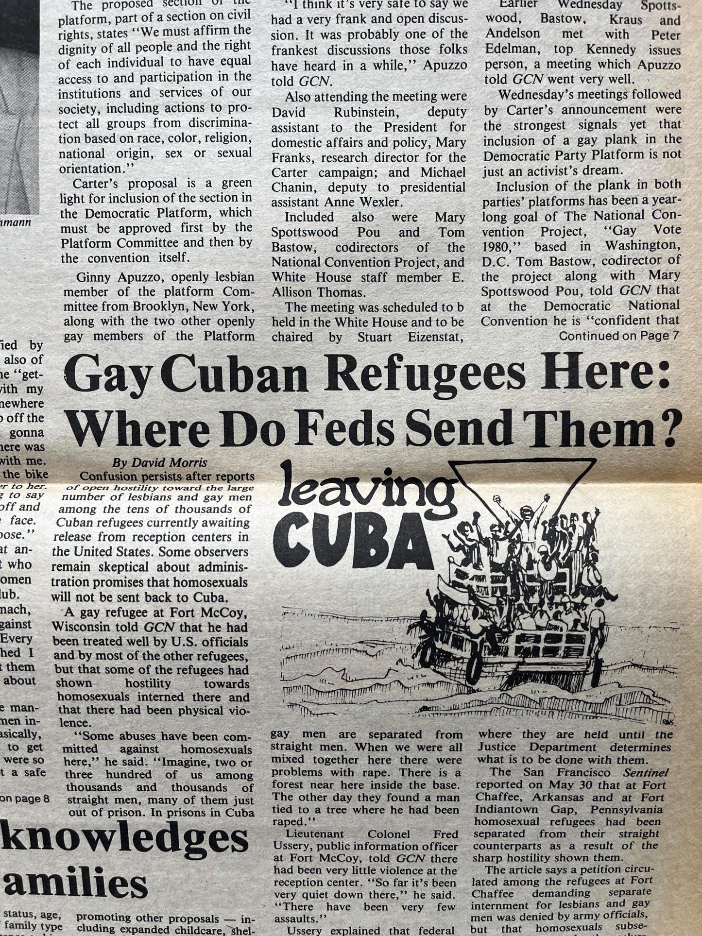 Vintage 1980s LGBT Maurice Kenny Newspaper, LGBTQIA Memorabilia, Queer Gifts Artworks, Lesbian gift, Trans Acceptance, Gay Books Magazines,