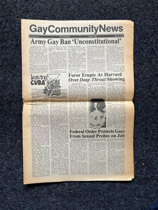 Vintage Lesbian Theatre 1980s California Gay Rights Newspaper, LGBTQIA Memorabilia, Queer Gifts Artworks, Lesbian gift, Trans Acceptance.