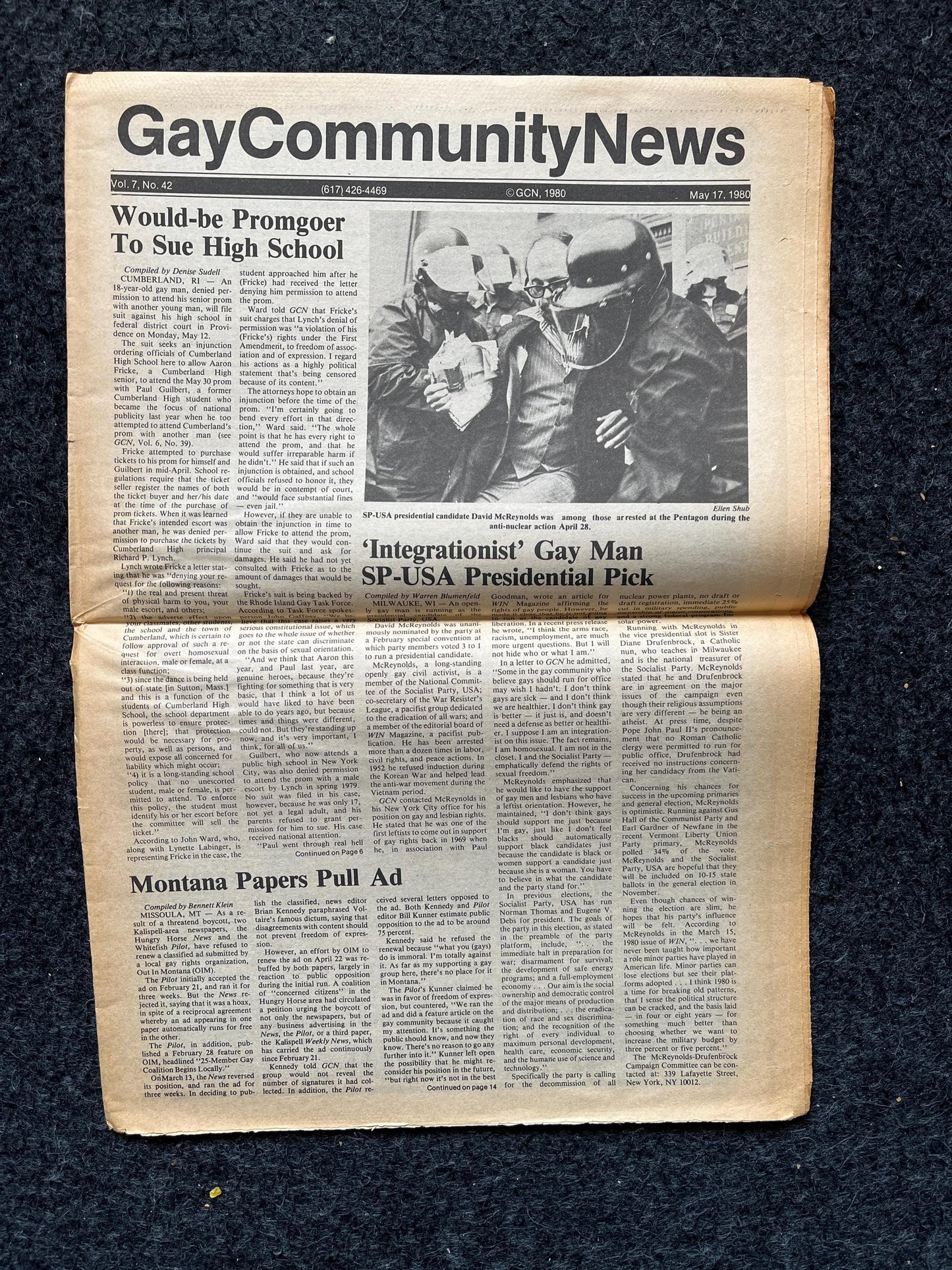 1980s LGBT Newspaper, LGBTQIA Memorabilia, Queer Gifts Artworks, Lesbian gift, Underground Newspaper, Gay Books Magazines, Boston History