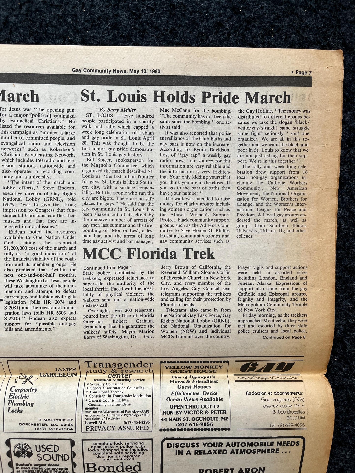 1980s LGBT Christian Newspaper, LGBTQIA Memorabilia, Queer Gifts Artworks, Lesbian gift, Underground Newspaper, Gay Books Magazines