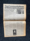 1980s LGBT Newspaper, LGBTQIA Memorabilia, Queer Gifts Artworks, Lesbian gift, Underground Newspaper, Gay Books Magazines, Boston History