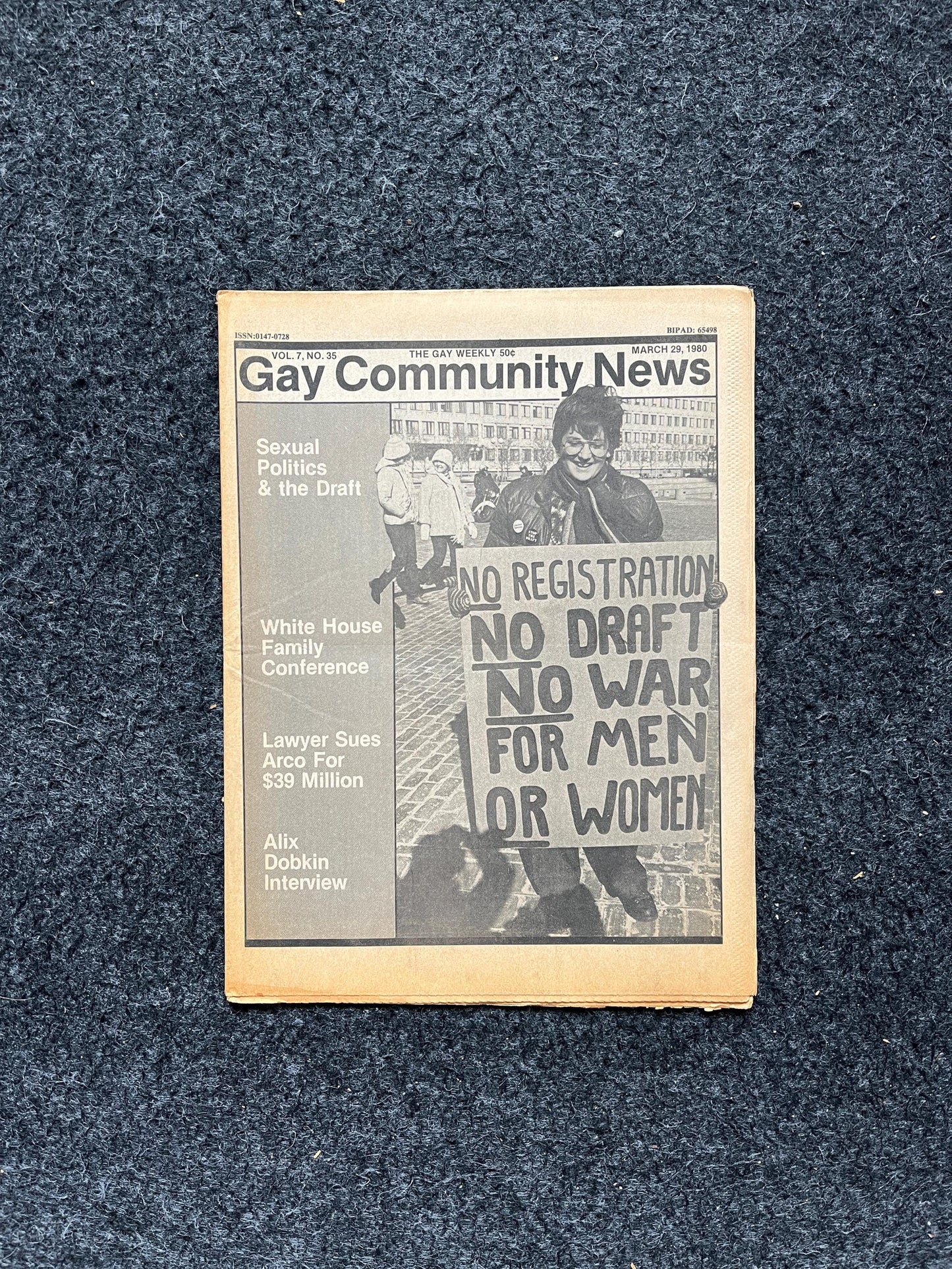 1980s LGBT Newspaper, LGBTQIA Memorabilia, Queer Gifts Artworks, Lesbian gift, Underground Newspaper, Gay Books Magazines, Boston History