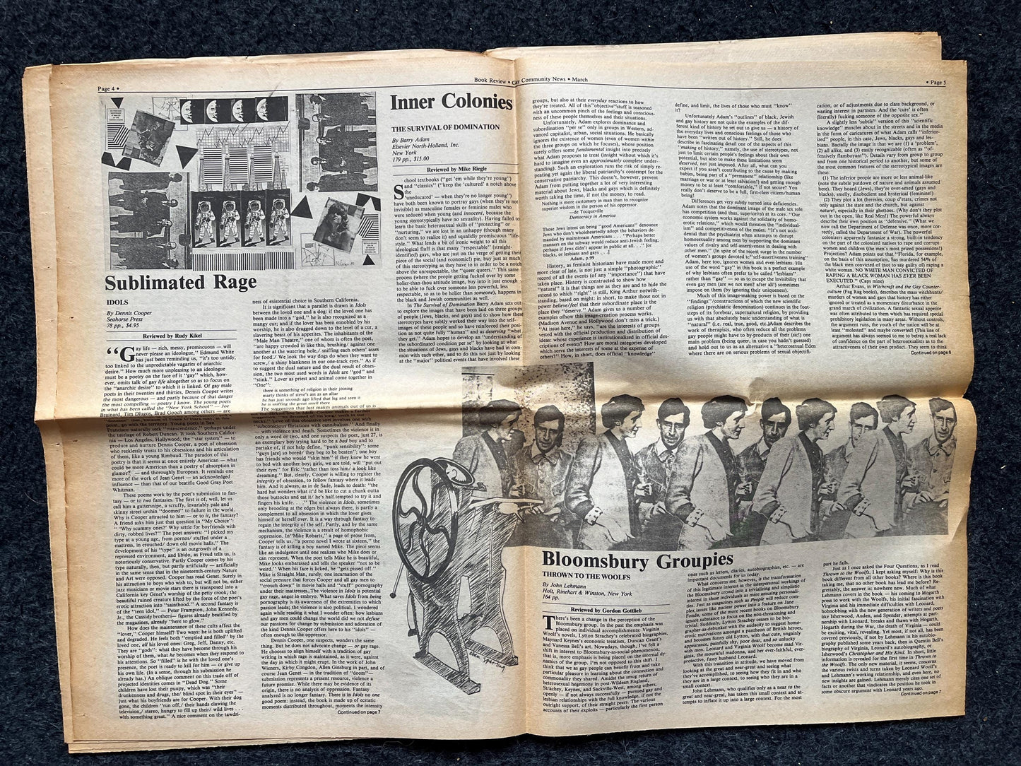 1980s LGBT Newspaper, LGBTQIA Memorabilia, Queer Gifts Artworks, Lesbian gift, Underground Newspaper, Gay Books Magazines, Boston History