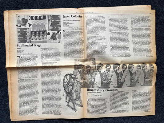 1980s LGBT Newspaper, LGBTQIA Memorabilia, Queer Gifts Artworks, Lesbian gift, Underground Newspaper, Gay Books Magazines, Boston History