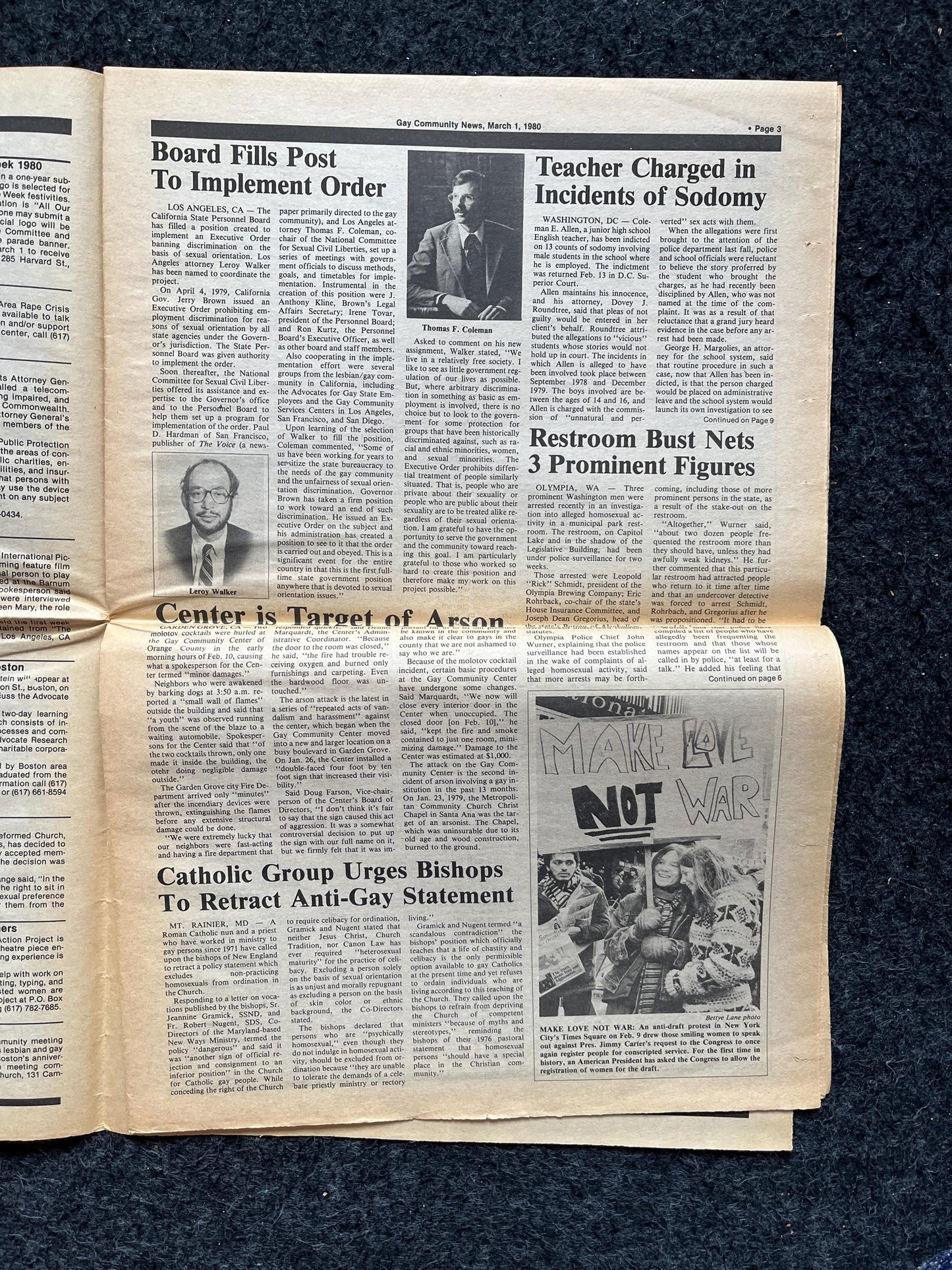 1980s LGBT Christian Newspaper, LGBTQIA Memorabilia, Queer Gifts Artworks, Lesbian gift, Underground Newspaper, Gay Books Magazines