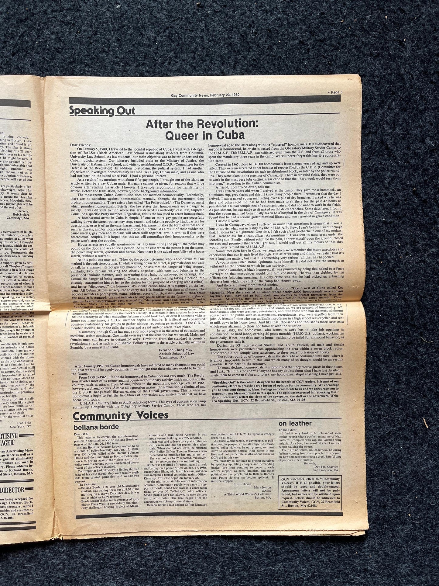 1980s LGBT Cruising Movie Newspaper, LGBTQIA Memorabilia, Queer Gifts Artworks, Lesbian gift, Underground Newspaper, Boston History