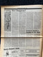1980s LGBT Cruising Movie Newspaper, LGBTQIA Memorabilia, Queer Gifts Artworks, Lesbian gift, Underground Newspaper, Boston History