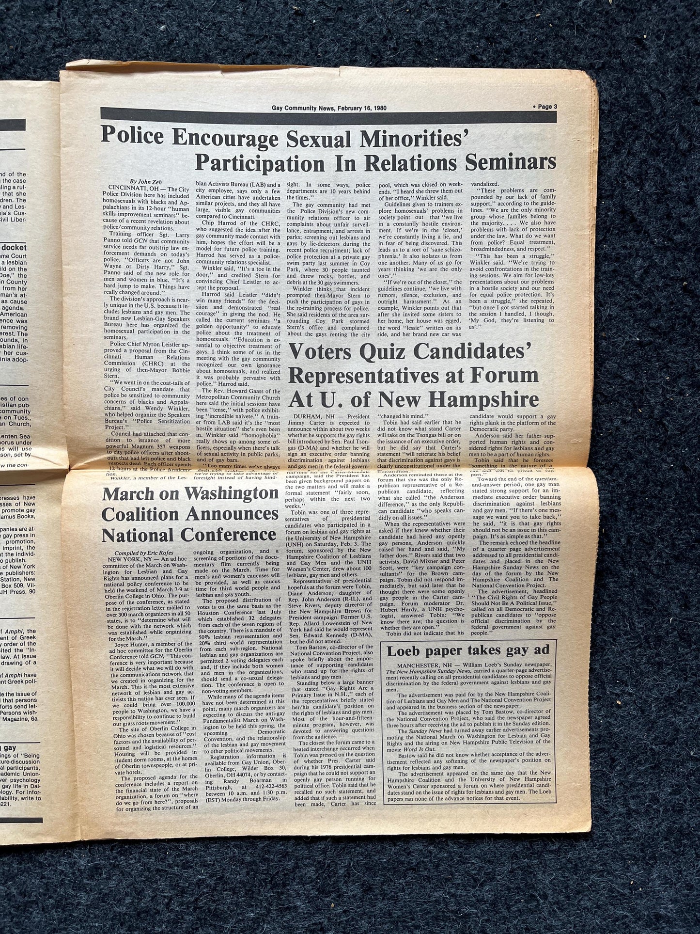 1980s Gay Prisoners and Lesbian Newspaper, LGBTQIA Memorabilia, Queer Gifts Artworks, Lesbian gift, Trans Acceptance, Gay Books Magazines,