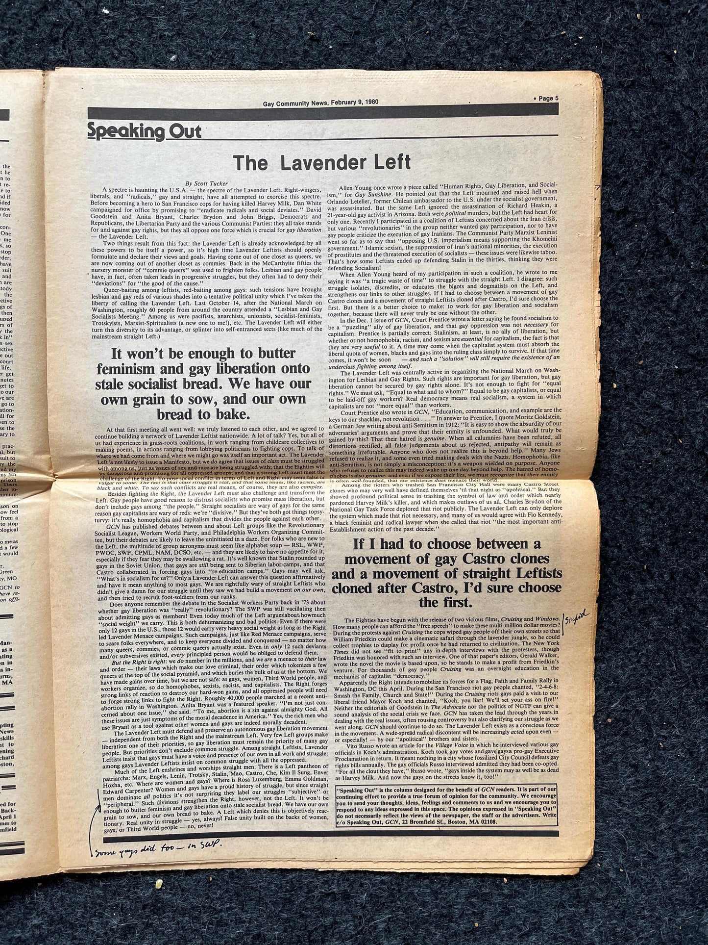 1980s James Baldwin LGBT Newspaper, LGBTQIA Memorabilia, Queer Gifts Artworks, Lesbian gift, Underground Newspaper, Gay Books Magazines,