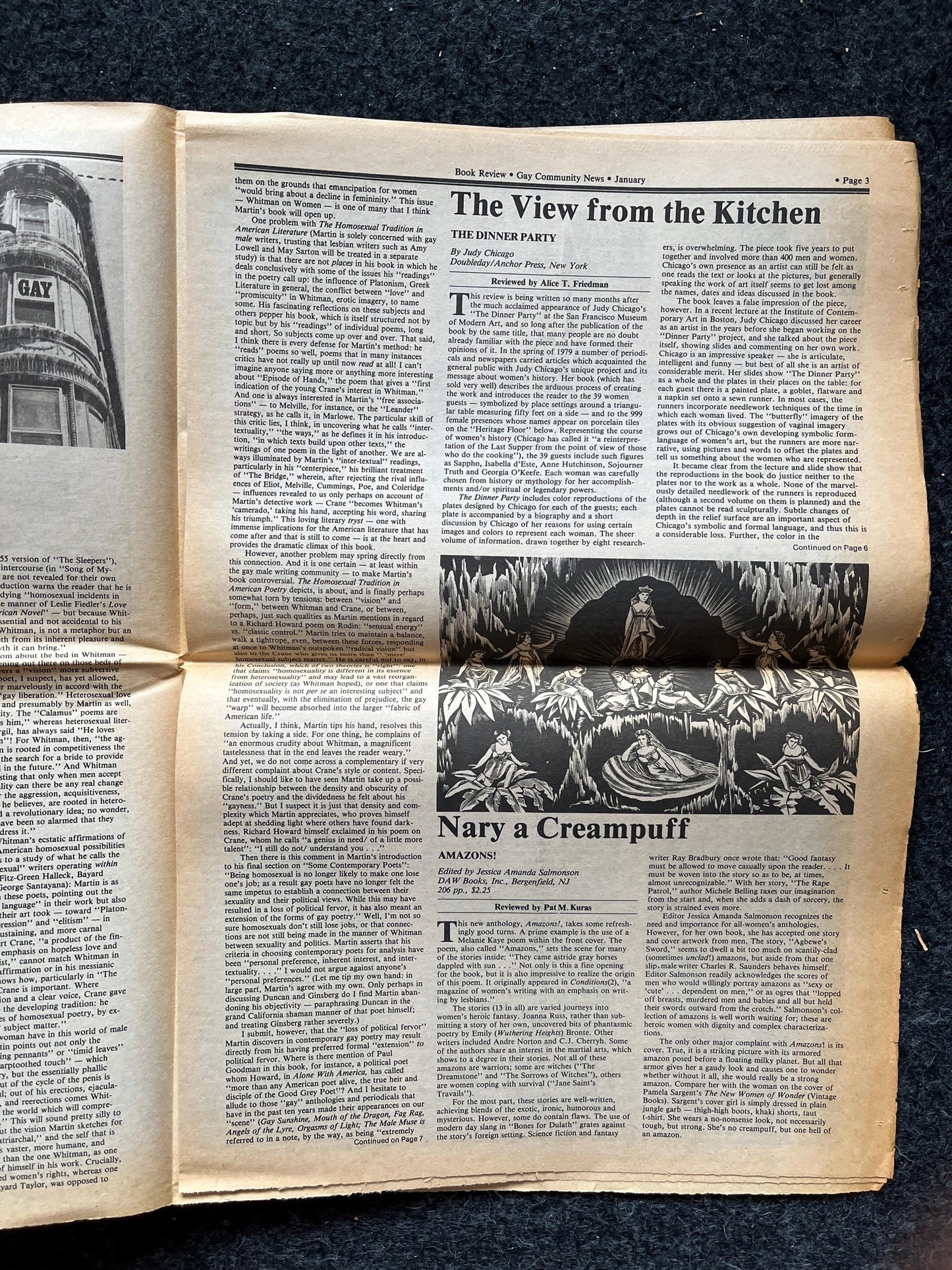 1980s US Army LGBT Newspaper, LGBTQIA Memorabilia, Queer Gifts Artworks, Lesbian gift, Underground Newspaper, Gay Books Magazines,