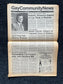 1980s LGBT Ted Kennedy Newspaper, LGBTQIA Memorabilia, Queer Gifts Artworks, Lesbian gift, Underground Newspaper, Gay Books Magazines,
