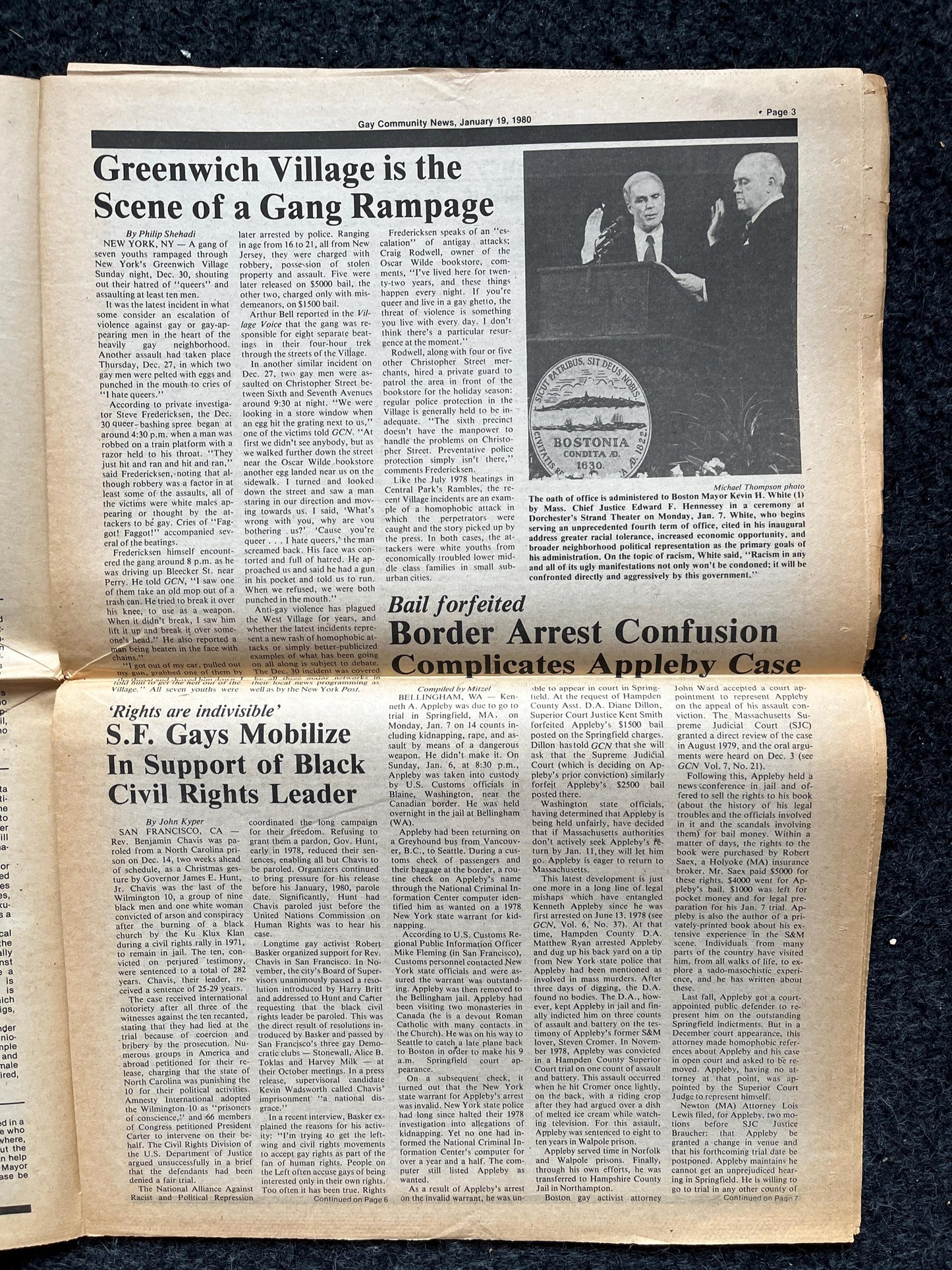 1980s LGBT Ted Kennedy Newspaper, LGBTQIA Memorabilia, Queer Gifts Artworks, Lesbian gift, Underground Newspaper, Gay Books Magazines,
