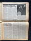 1980s LGBT Ted Kennedy Newspaper, LGBTQIA Memorabilia, Queer Gifts Artworks, Lesbian gift, Underground Newspaper, Gay Books Magazines,