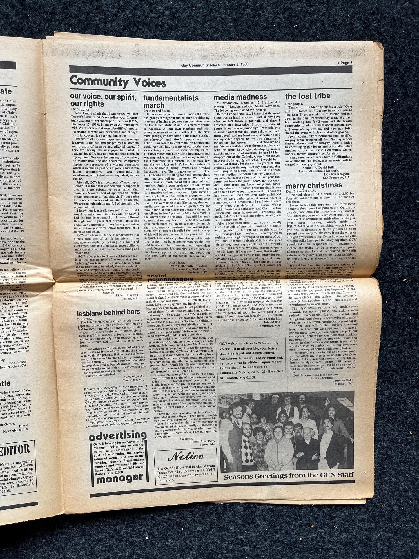 1980s LGBT Gay Poetry Newspaper, LGBTQIA Memorabilia, Queer Gifts Artworks, Lesbian gift, Underground Newspaper, Gay Books Magazines,