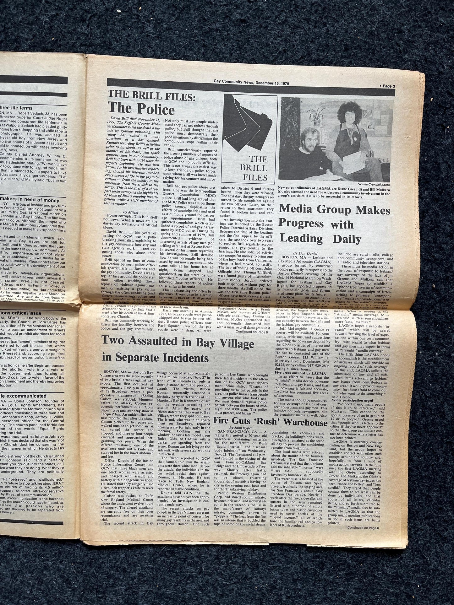 1980s LGBT Sally Gearhart Newspaper, LGBTQIA Memorabilia, Queer Gifts Artworks, Lesbian gift, Underground Newspaper, Gay Books Magazines,