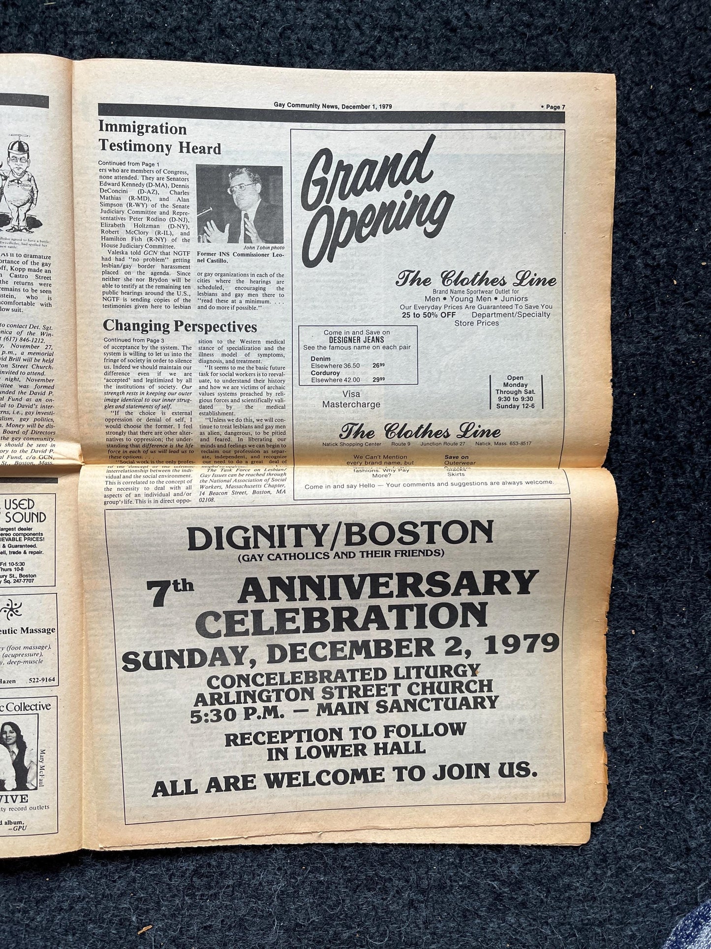 1980s LGBT Immigration Newspaper, LGBTQIA Memorabilia, Queer Gifts Artworks, Lesbian gift, Underground Newspaper, Gay Books Magazine