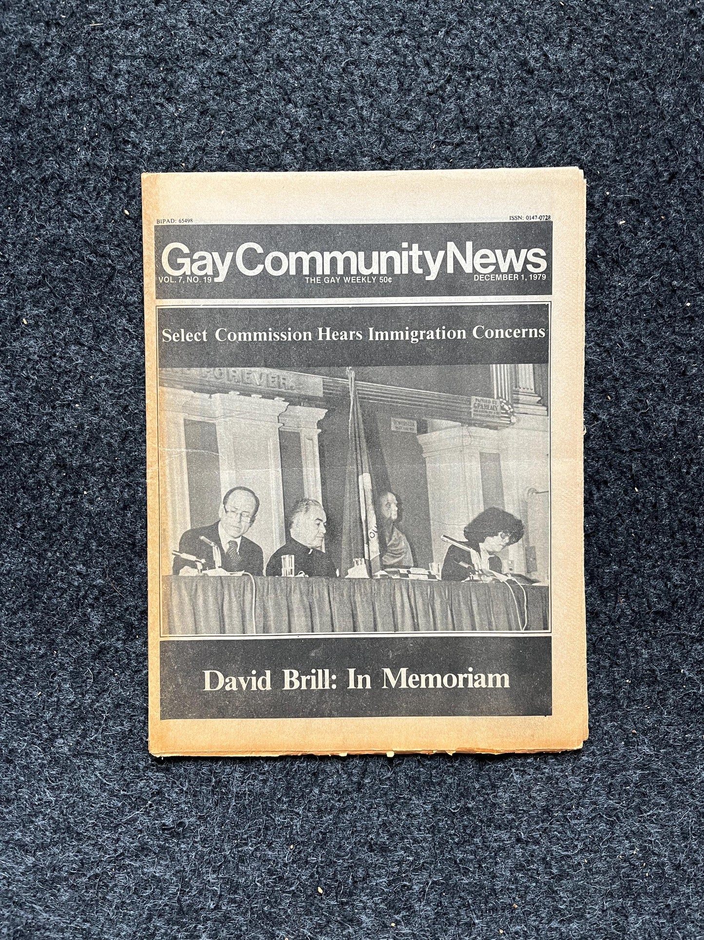 1980s LGBT Immigration Newspaper, LGBTQIA Memorabilia, Queer Gifts Artworks, Lesbian gift, Underground Newspaper, Gay Books Magazine