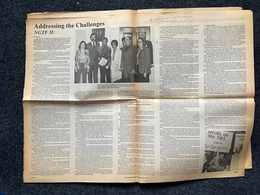 1980s Israel Jewish LGBT Newspaper, LGBTQIA Memorabilia, Queer Gifts Artworks, Lesbian gift, Trans Rights, Gay Books Magazines,