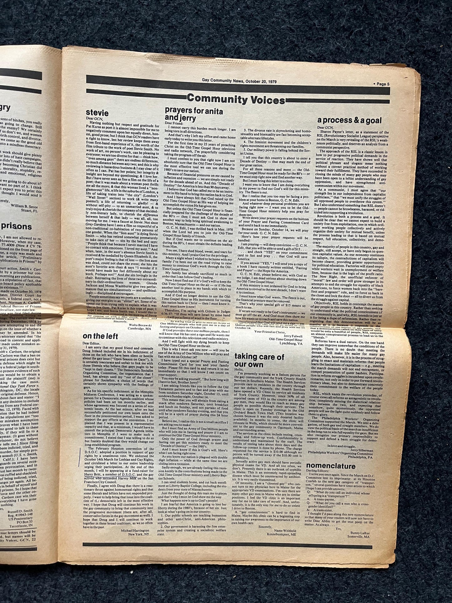 1980s Israel Jewish LGBT Newspaper, LGBTQIA Memorabilia, Queer Gifts Artworks, Lesbian gift, Trans Rights, Gay Books Magazines,