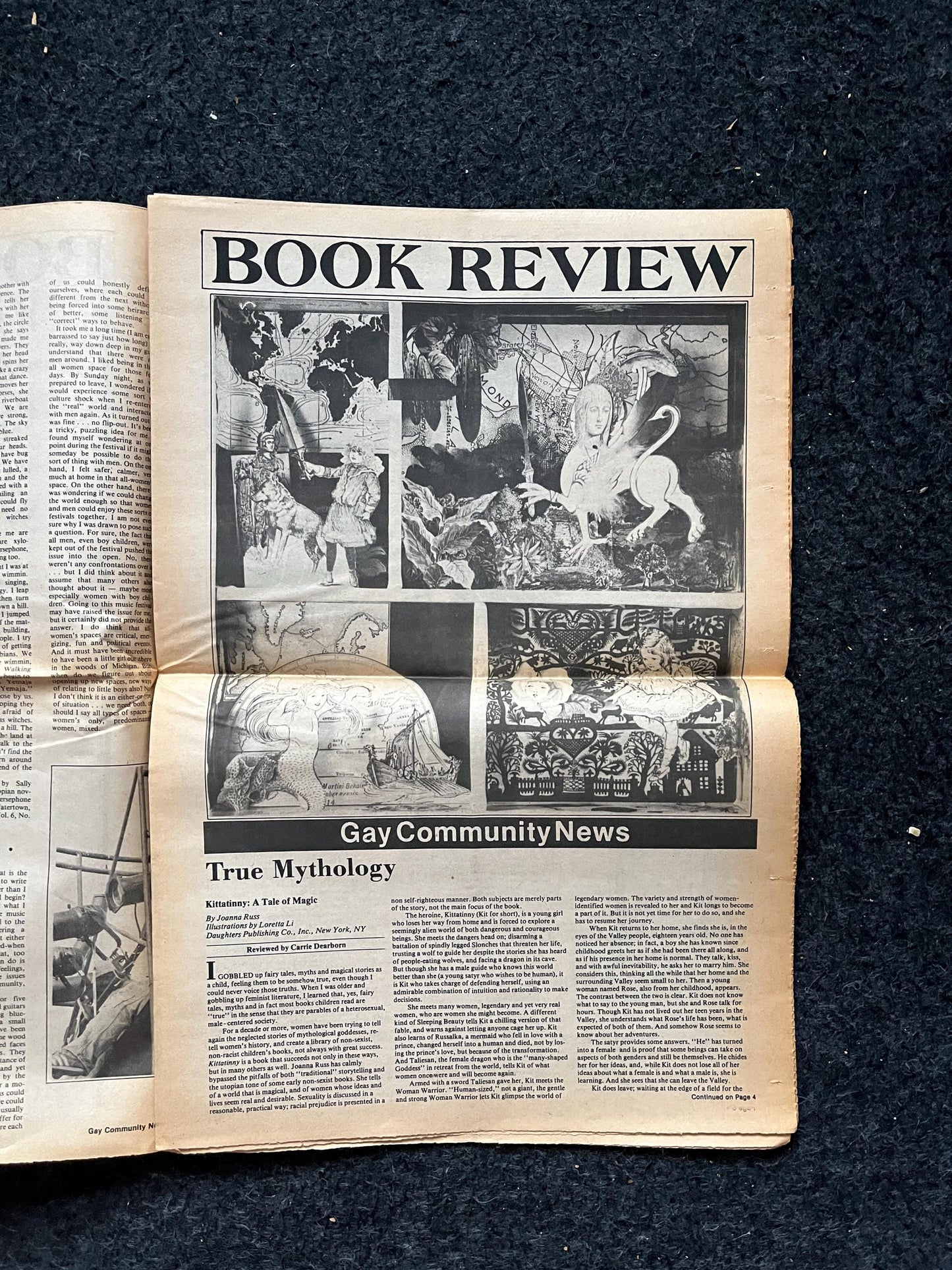 1980 Lesbian Festival, Vintage Newspaper, LGBTQIA Memorabilia, Queer Gifts Artworks, Lesbian gift, Trans Rights, Gay Books Magazines,
