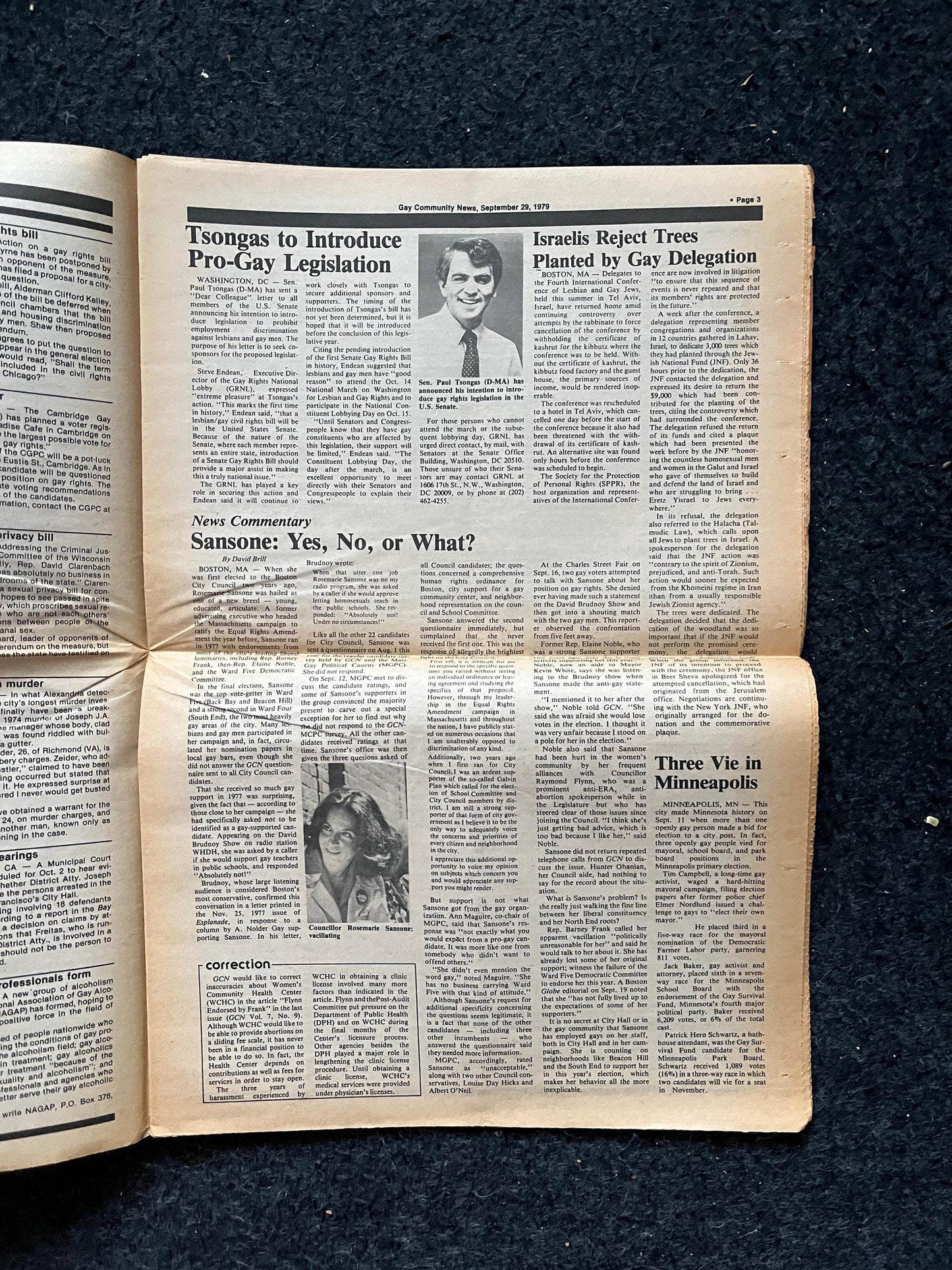 1980 Lesbian Festival, Vintage Newspaper, LGBTQIA Memorabilia, Queer Gifts Artworks, Lesbian gift, Trans Rights, Gay Books Magazines,