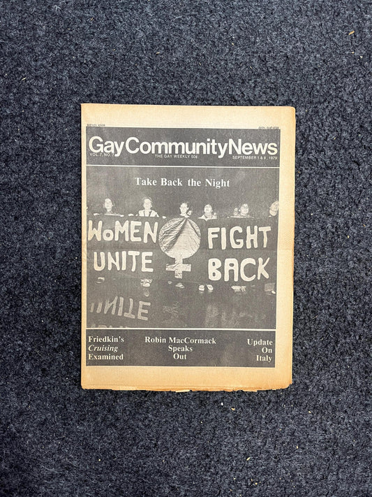 1980s American Lesbian Take back the night, LGBTQIA Memorabilia, Queer Gifts Artworks, Lesbian gift, Trans Rights, Gay Books Magazines,