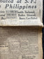 1941 WW2 San Francisco Air Raid Hoax- December 9th - Invasion of Hong Kong Guam Philippines Panama- Start of World War 2 Original Vintage