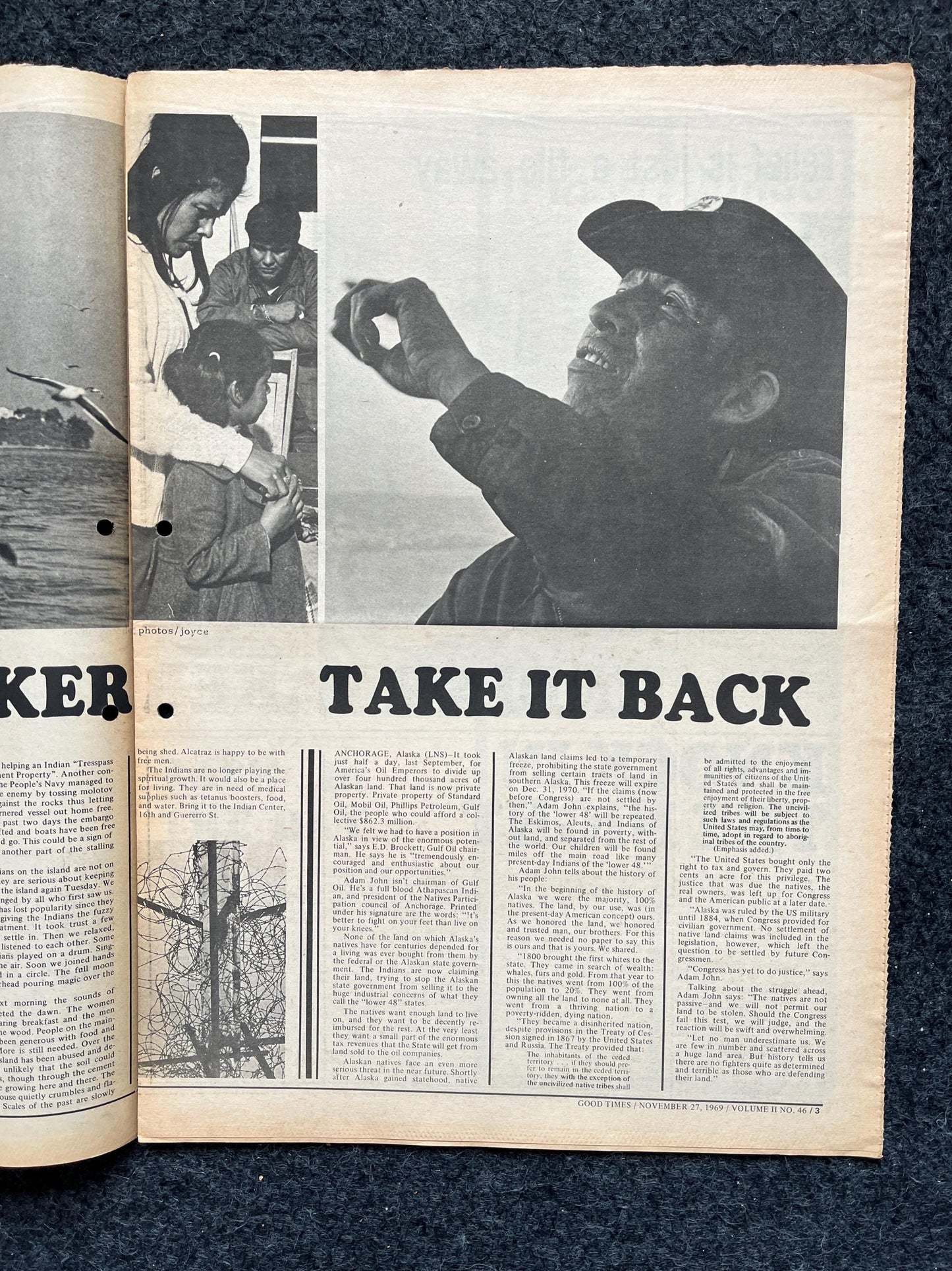 1969 Castro Interview, Vintage Zine, Good Times Underground Newspaper, Black Panther Party, Vintage Antique Collectibles, San Francisco
