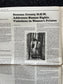 Vintage 200 Feminist Newspaper, Womens Voice Third Wave Feminism, Gifts for Wife Mother, Feminist Gifts, Female Empowerment, Feminist Art