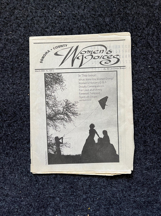 Vintage Y2K Feminist Newspaper, Womens Voice Third Wave Feminism, Gifts for Wife Mother, Feminist Gifts, Female Empowerment, Feminist Art