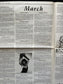 Vintage Y2K Feminist Newspaper, Womens Voice Third Wave Feminism, Gifts for Wife Mother, Feminist Gifts, Female Empowerment, Feminist Art