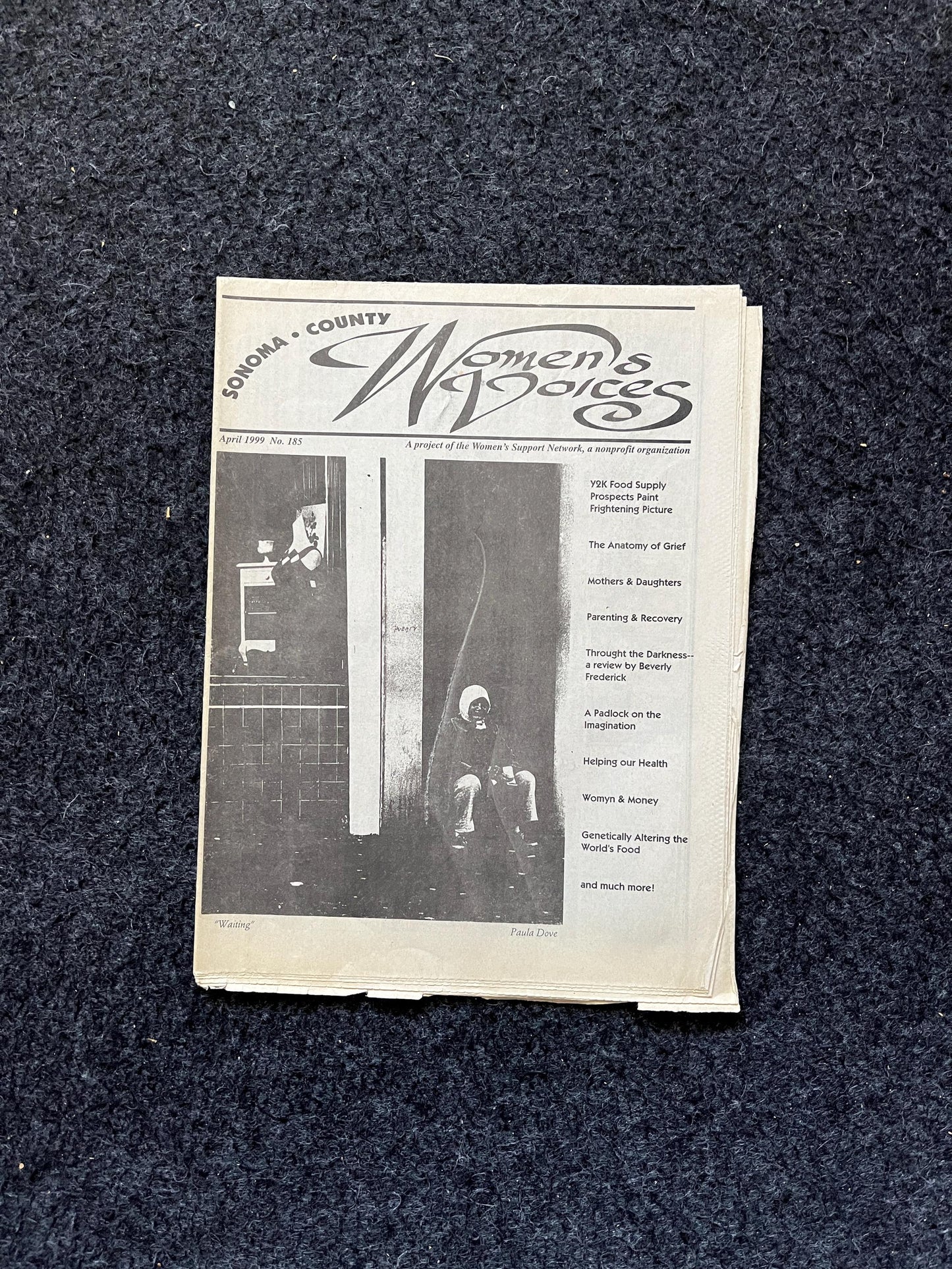 Vintage Y2K Feminist Newspaper, Womens Voice Third Wave Feminism, Gifts for Wife Mother, Feminist Gifts, Female Empowerment, Feminist Art