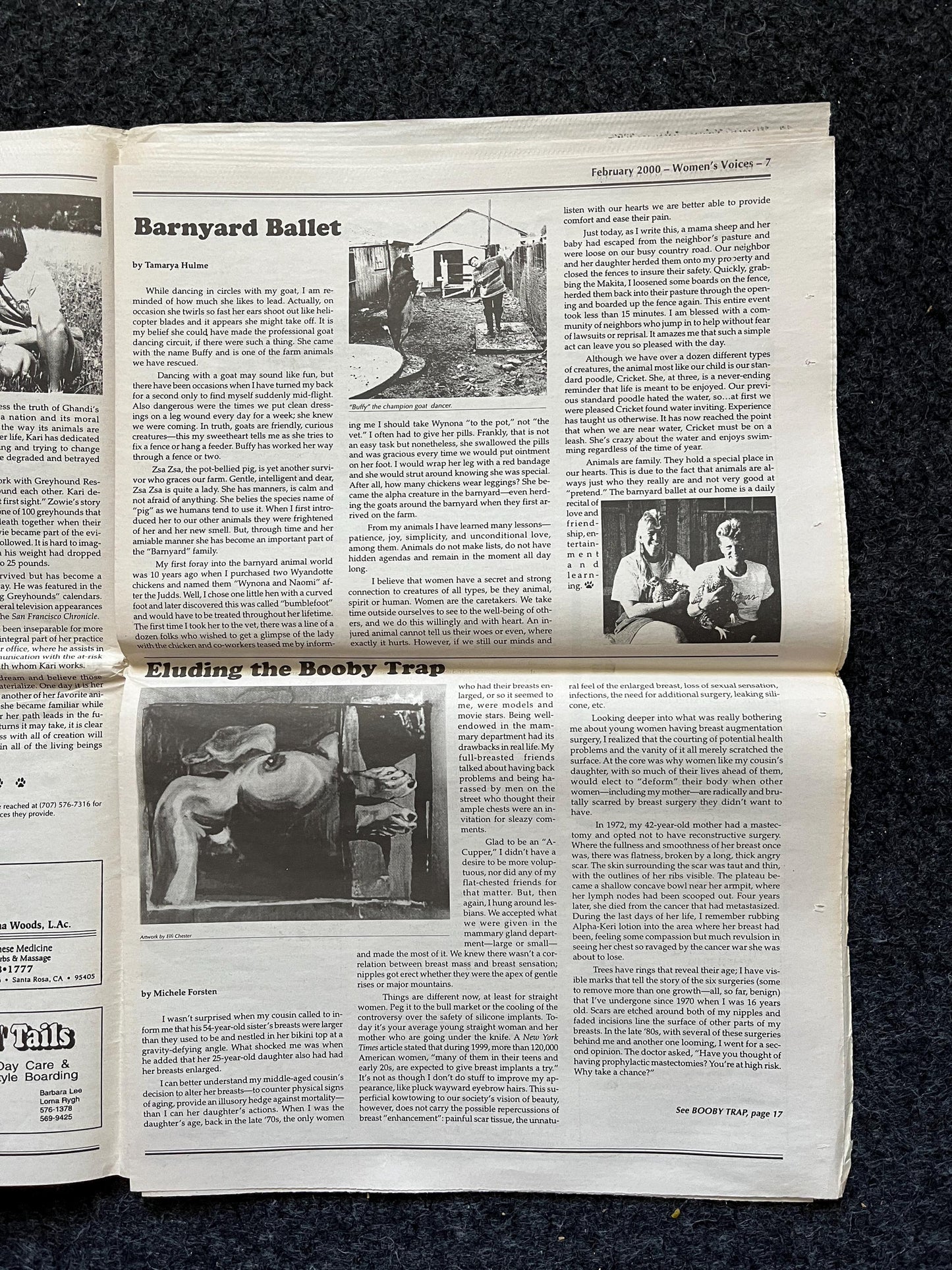 Vintage 2000 Pet Feminist Newspaper, Womens Voice Third Wave Feminism, Gifts for Wife Mother, Feminist Gifts, Female Empowerment