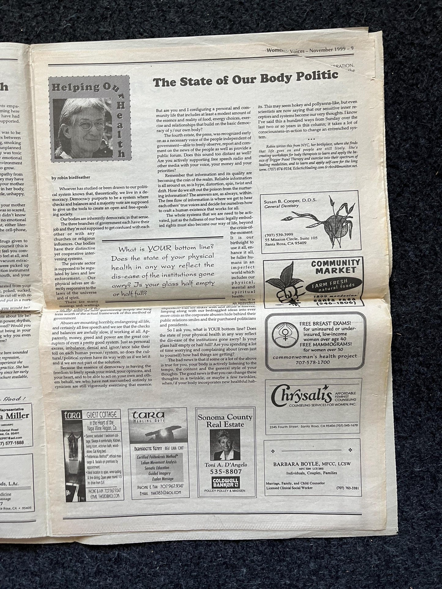 Vintage 2000 Pet Feminist Newspaper, Womens Voice Third Wave Feminism, Gifts for Wife Mother, Feminist Gifts, Female Empowerment