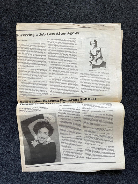 Vintage 2000 Pet Feminist Newspaper, Womens Voice Third Wave Feminism, Gifts for Wife Mother, Feminist Gifts, Female Empowerment