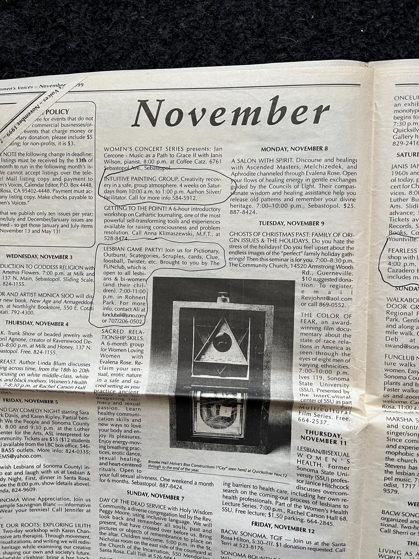 Vintage 2000 Pet Feminist Newspaper, Womens Voice Third Wave Feminism, Gifts for Wife Mother, Feminist Gifts, Female Empowerment