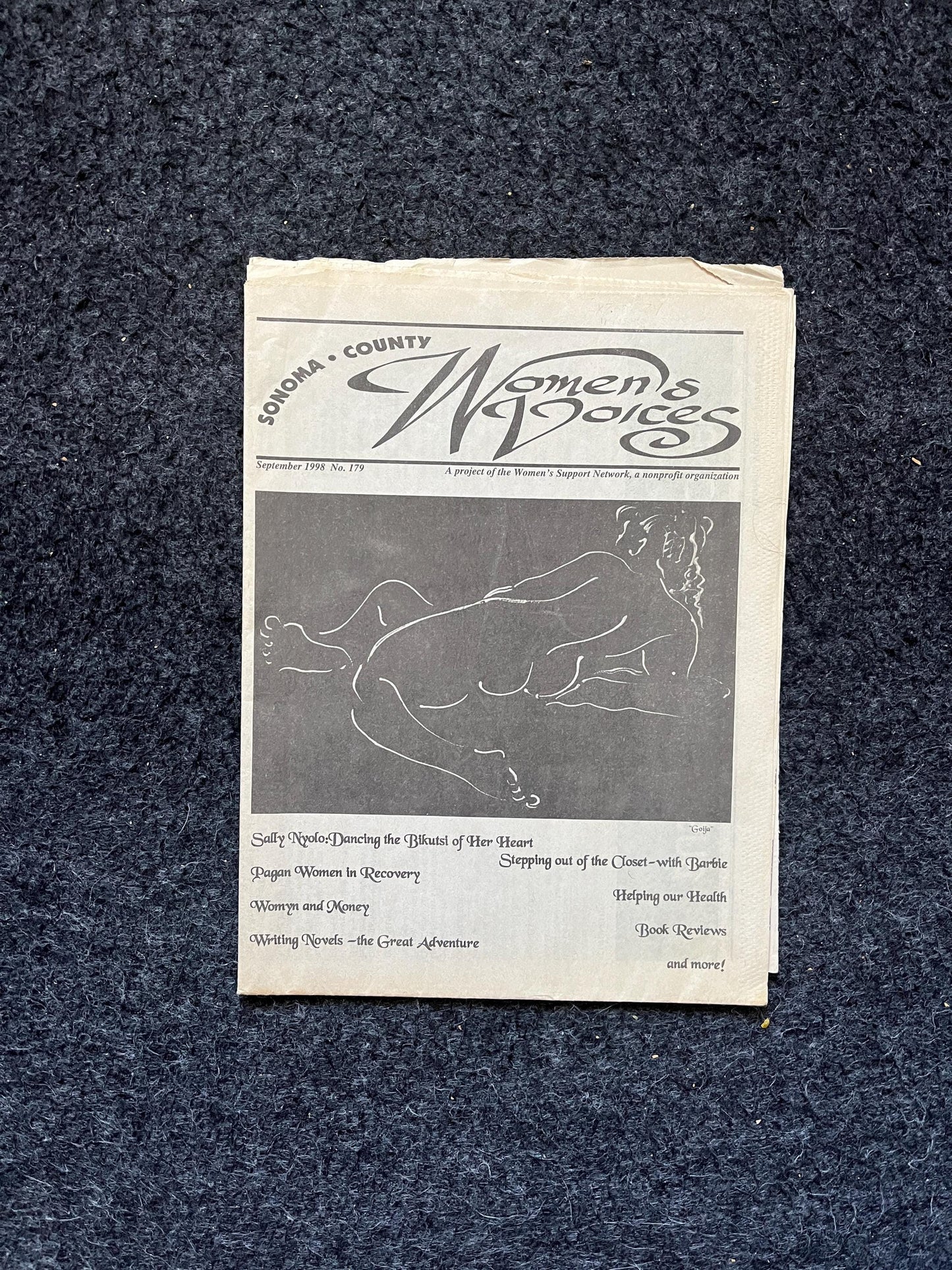 Vintage 2000 Pet Feminist Newspaper, Womens Voice Third Wave Feminism, Gifts for Wife Mother, Feminist Gifts, Female Empowerment