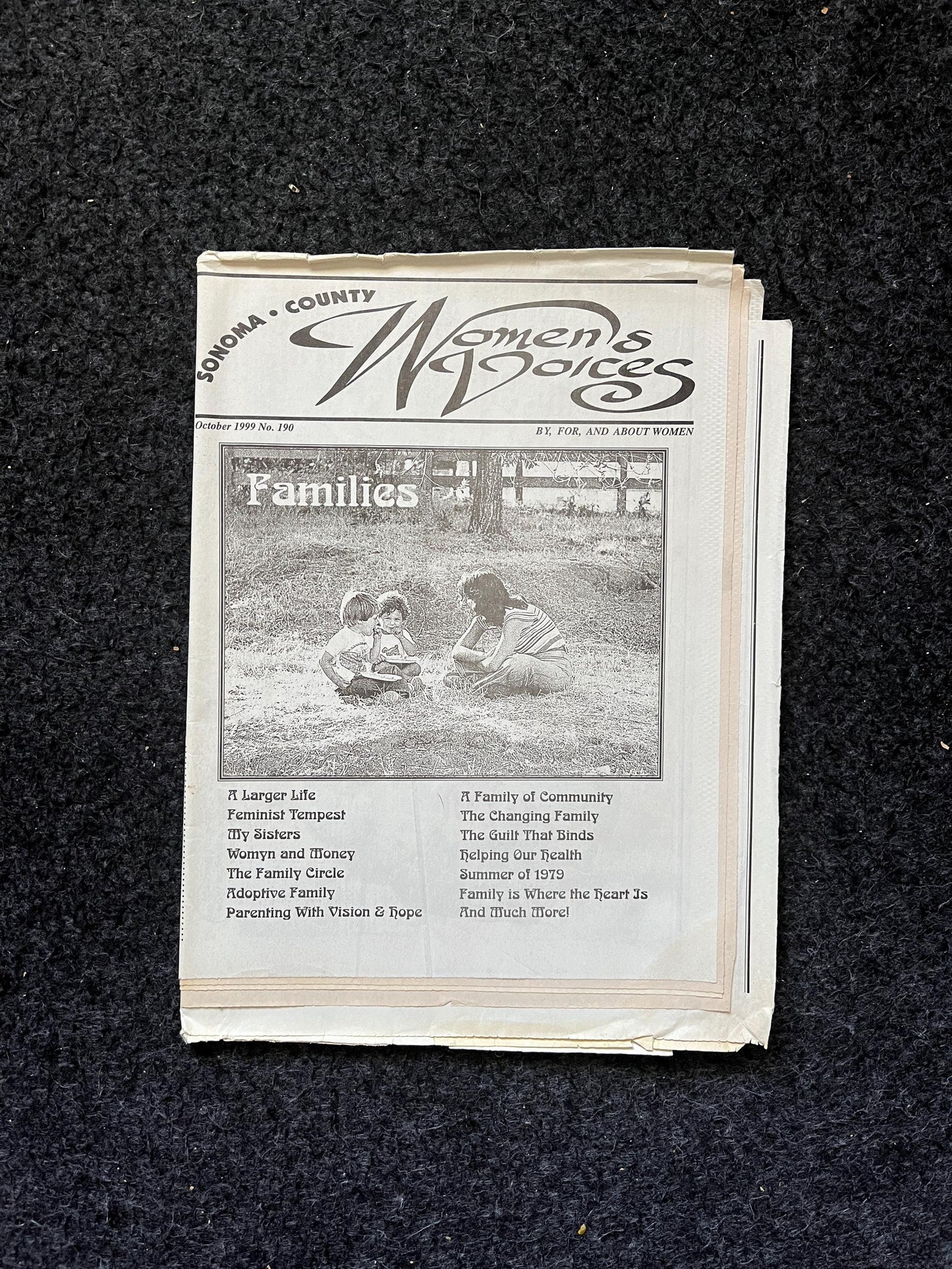Vintage 2000 Pet Feminist Newspaper, Womens Voice Third Wave Feminism, Gifts for Wife Mother, Feminist Gifts, Female Empowerment