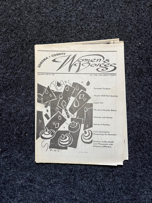 Vintage 2000 Pet Feminist Newspaper, Womens Voice Third Wave Feminism, Gifts for Wife Mother, Feminist Gifts, Female Empowerment