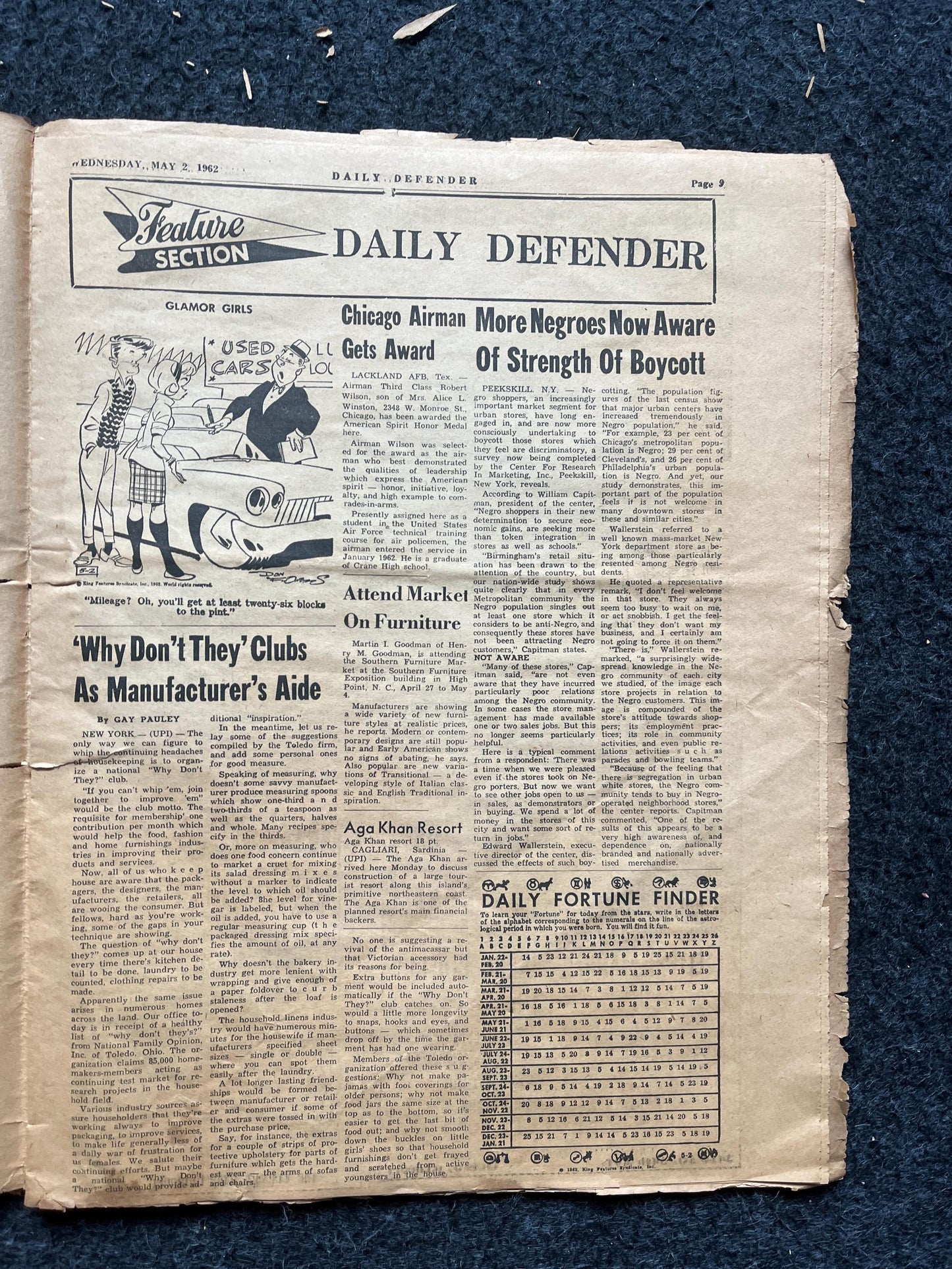 1962 Freedom Rights Civil Rights Newspaper , Vintage Antique Collectibles, Original Childrens Educational Item, Gifts for Teachers